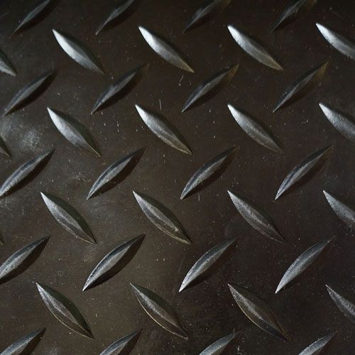 Rubber Car Floor Mat  Example - 3mm Thickness - Diamond Design