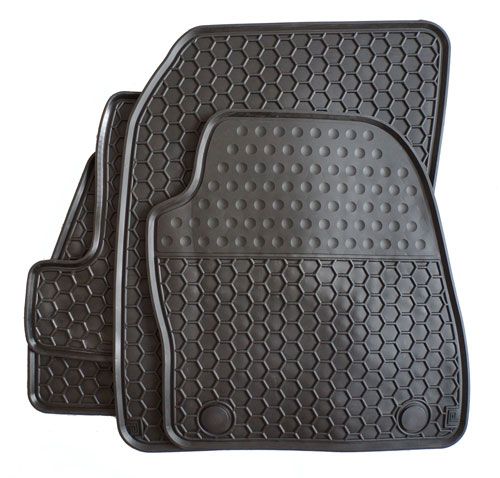 Ford Focus Moulded Rubber Car Mats - 10mm Raised Edge