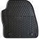 Ford Focus Moulded Rubber Car Mats - Honey Comb Pattern Traps Dirt and Water
