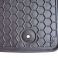 Vauxhall Corsa E Moulded Rubber Car Mats - Honeycomb pattern to trap dirt and water