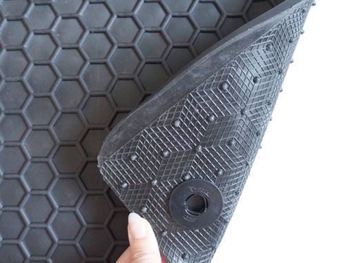 Ford Focus Moulded Rubber Car Mats - Anti Slip Backing