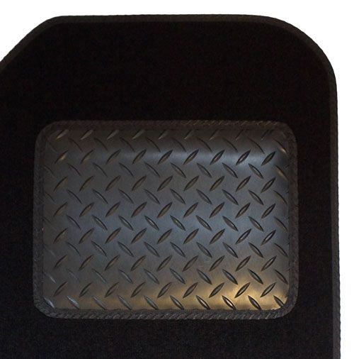 Rubber Heelpad Protection Car Floor Mat